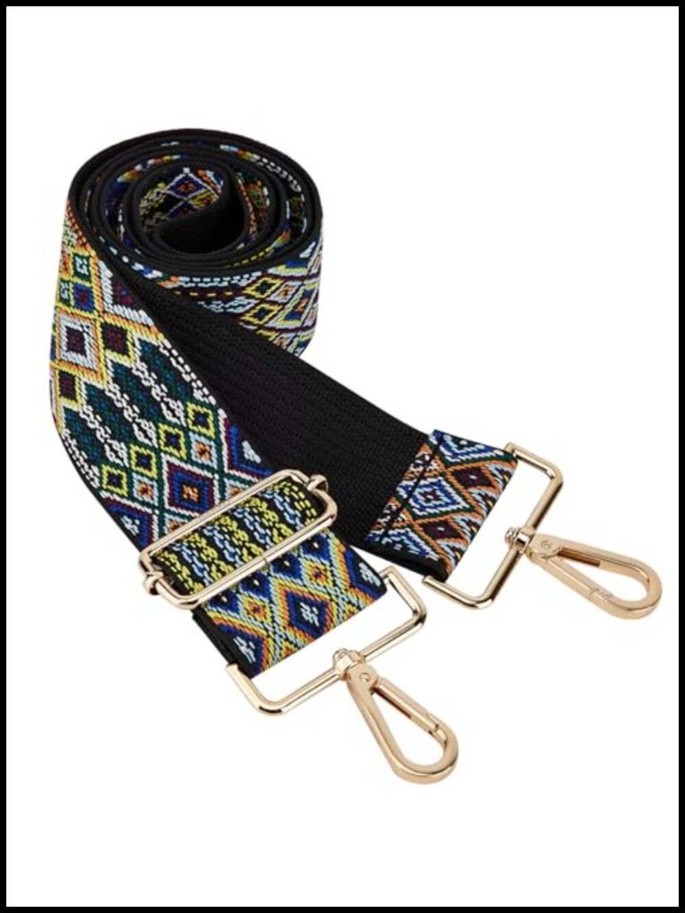 2" Wide Shoulder Strap Replacement Adjustable Crossbody Bag Purse Messenger